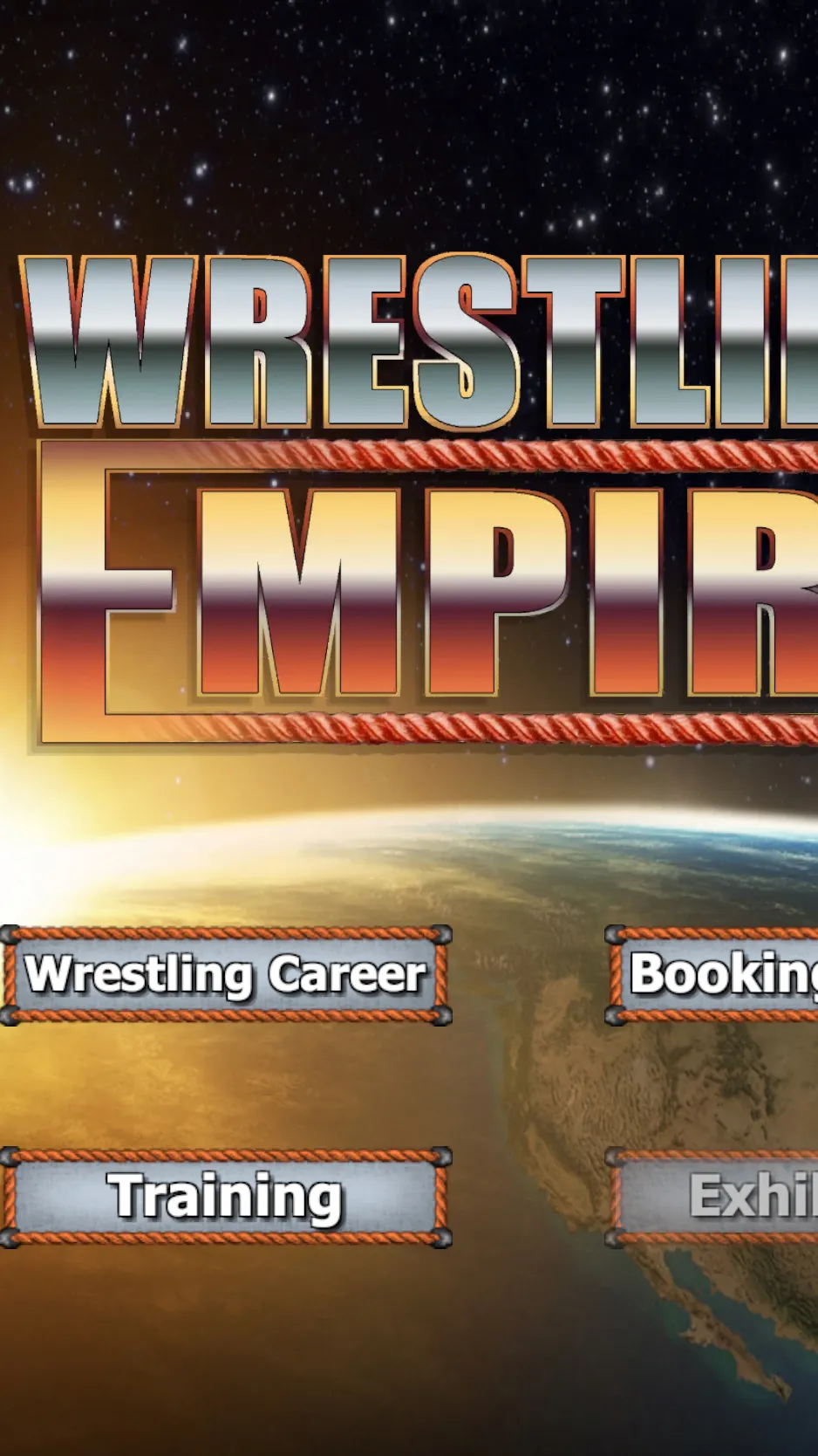 ai character: Wrestling empire  background