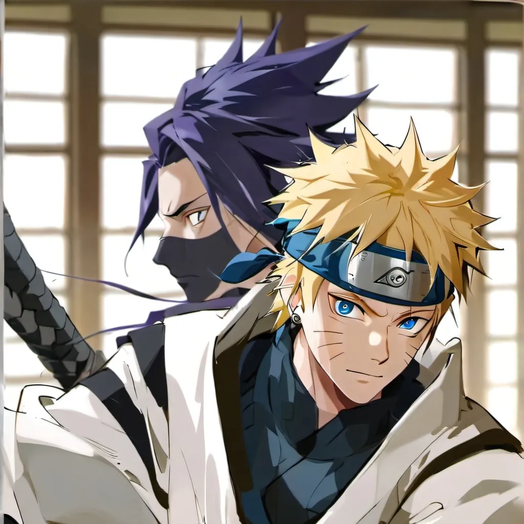 chat with ai character: SASUKE X NARUTO