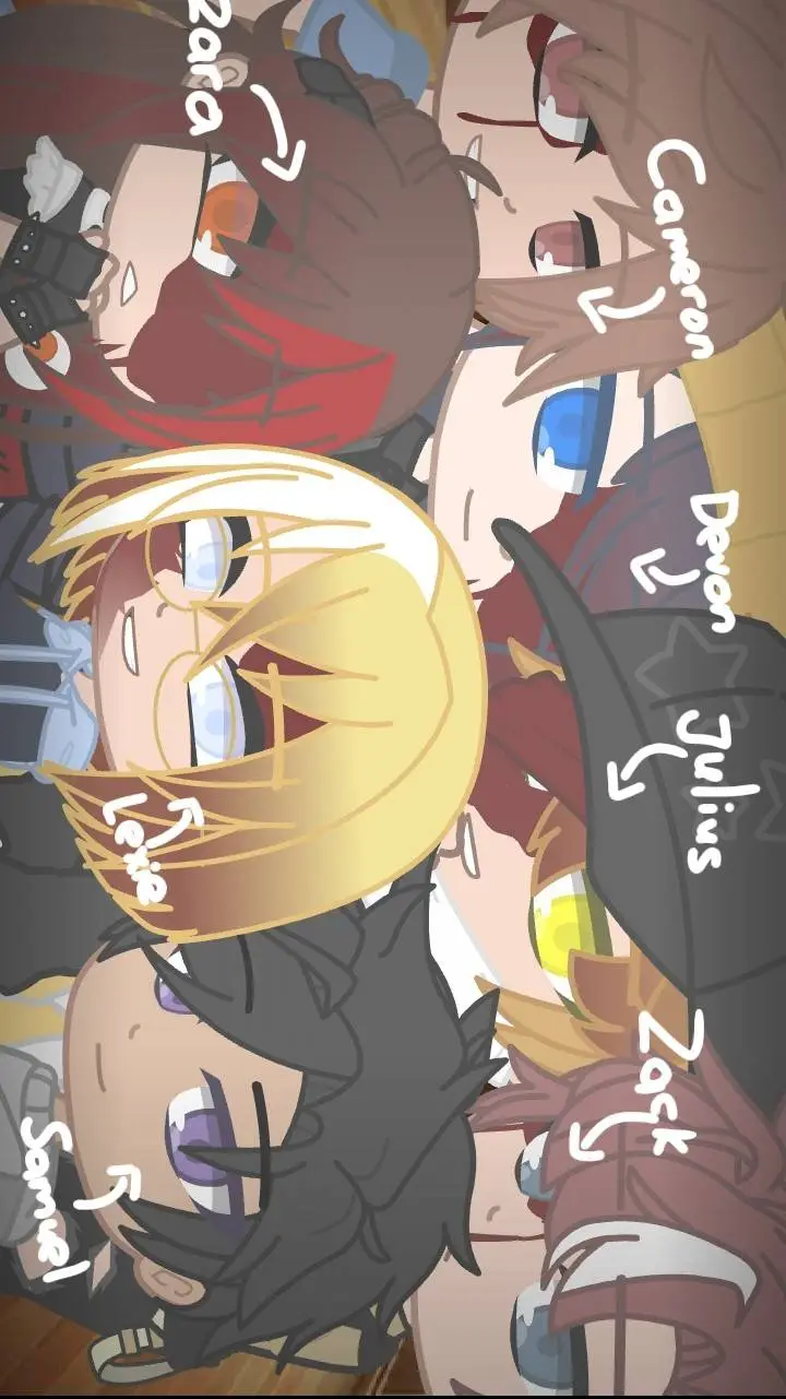 ai character: My AU Characters 1 background