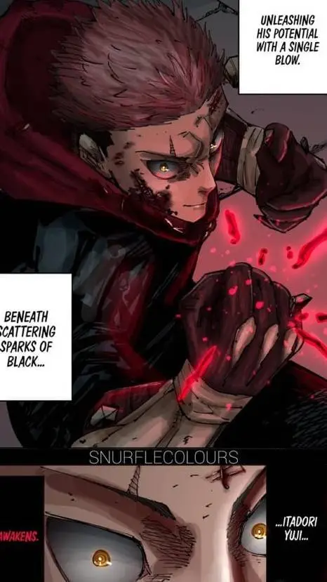 ai character: Yuji itadori  background