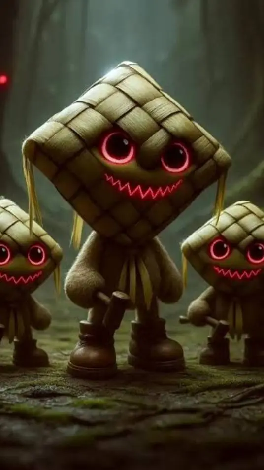 ai character: Los ketupatsitos  background