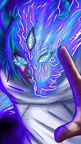 ai character: powerful Kashimo  background