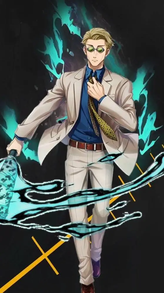 ai character: Kento Nanami  background