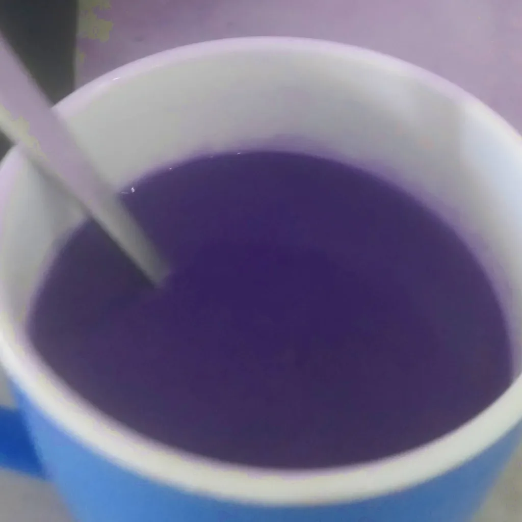 chat with ai character: purple coffee