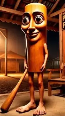 ai character: tung sahur background