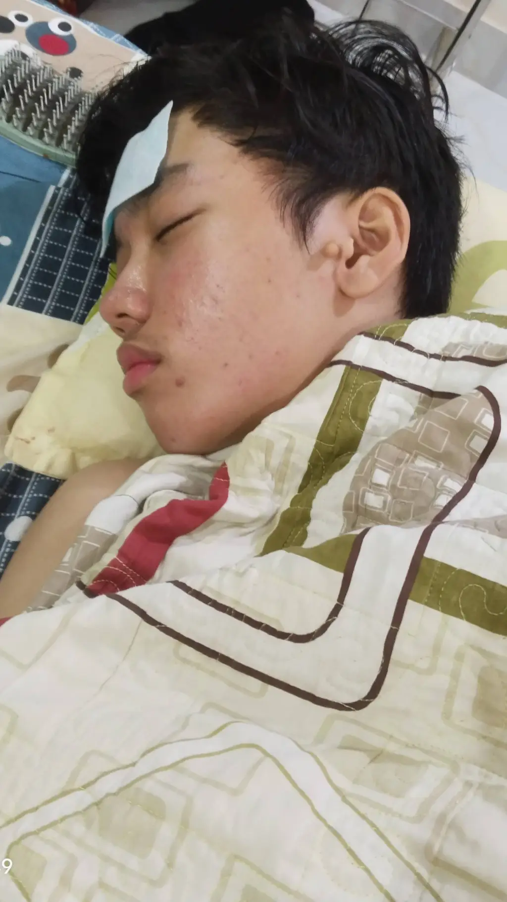 ai character: sick brother background