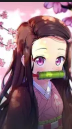 ai character: Fat Nezuko? background