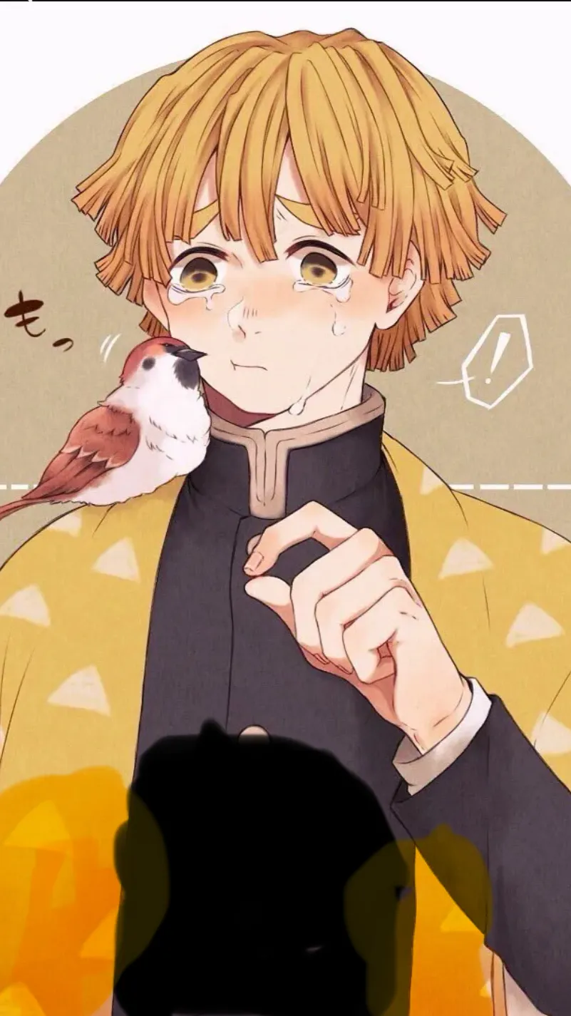 ai character: Zenitsu fat? background