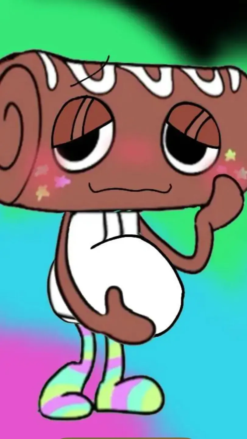 ai character: Fat  Cosmo background