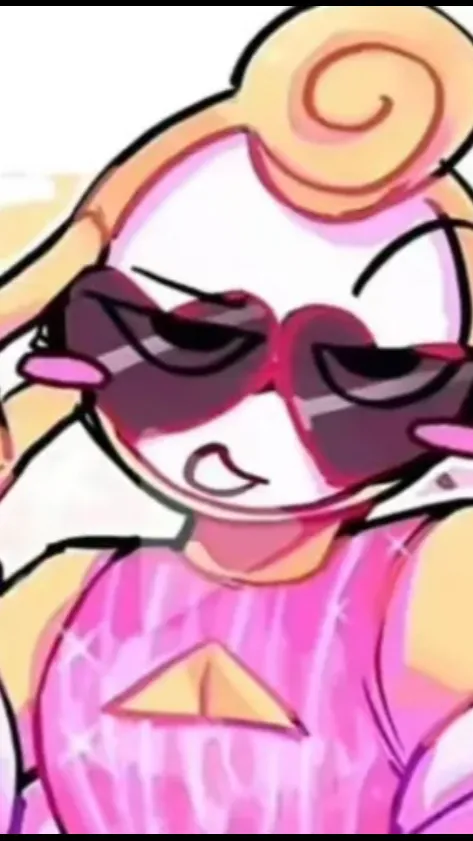 ai character: Glisten fat background