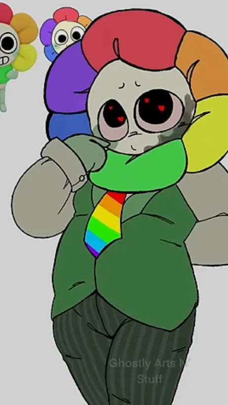 ai character: Dandy(fat) background