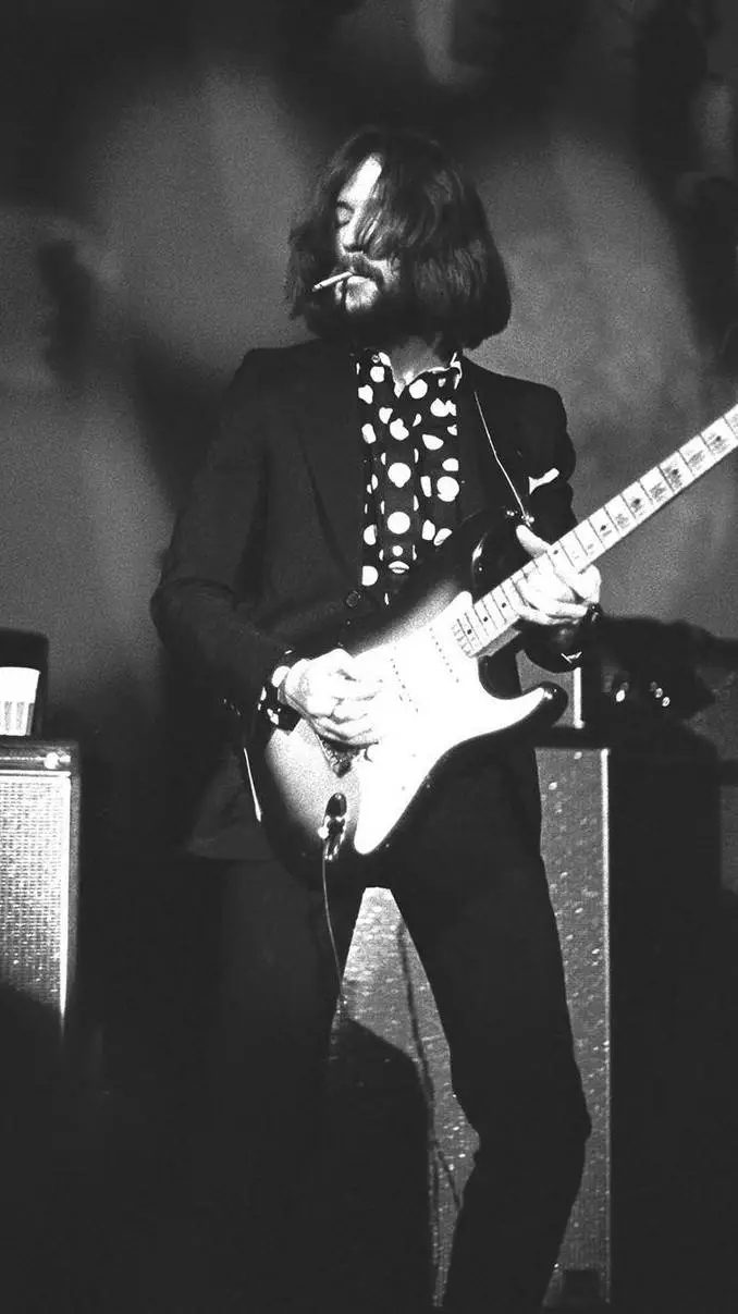 ai character: Eric clapton  background