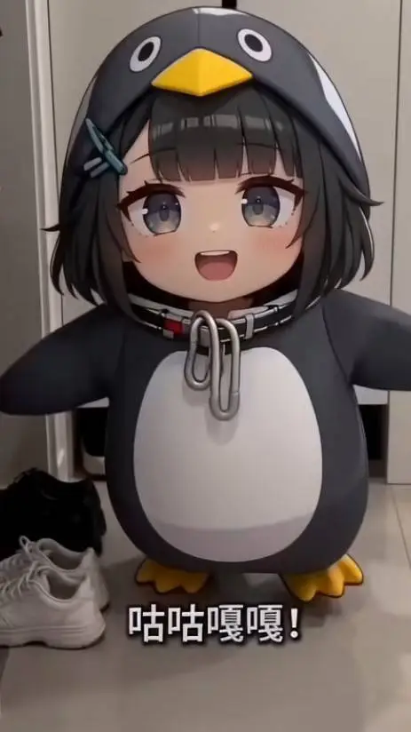 ai character: endmin 🐧🐧 background