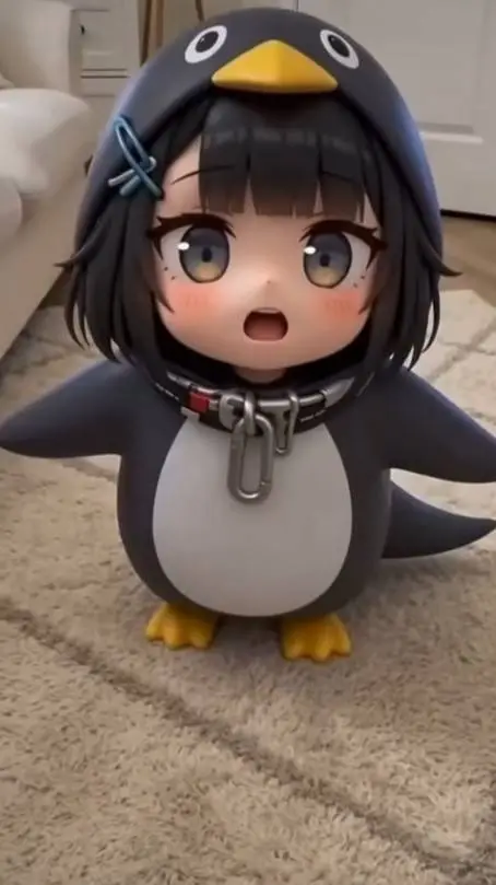 ai character: endmin 🐧🐧 background