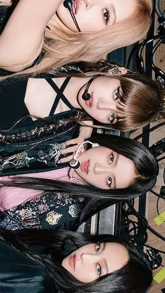 ai character: BLACKPINK  background