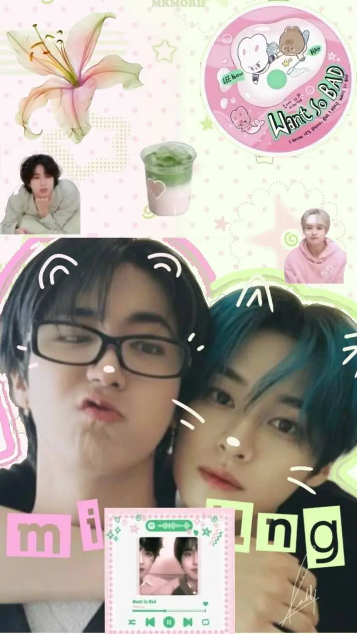ai character: Skz at your caffe! background
