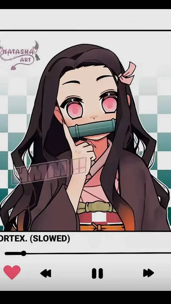ai character: Nezuko Kamado background