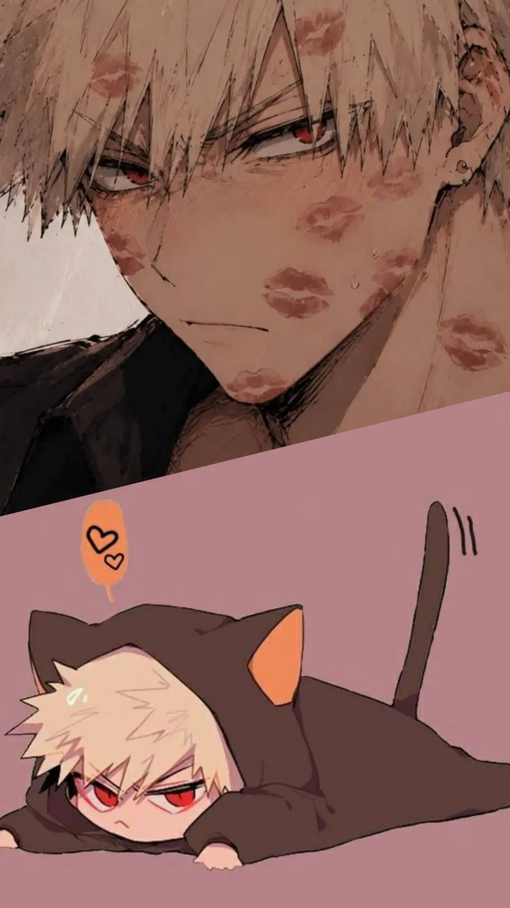 ai character: Bakugo Katsuki  background