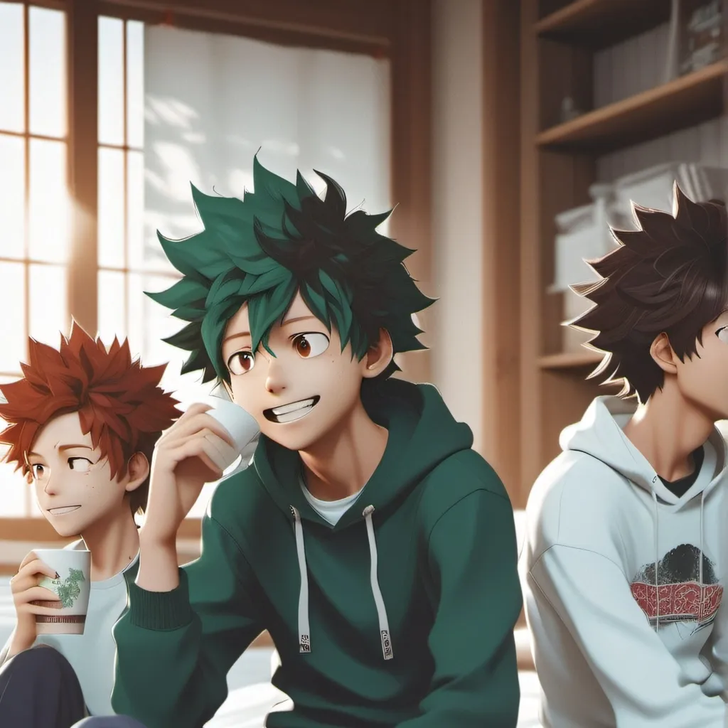 chat with ai character: MHA chill 
