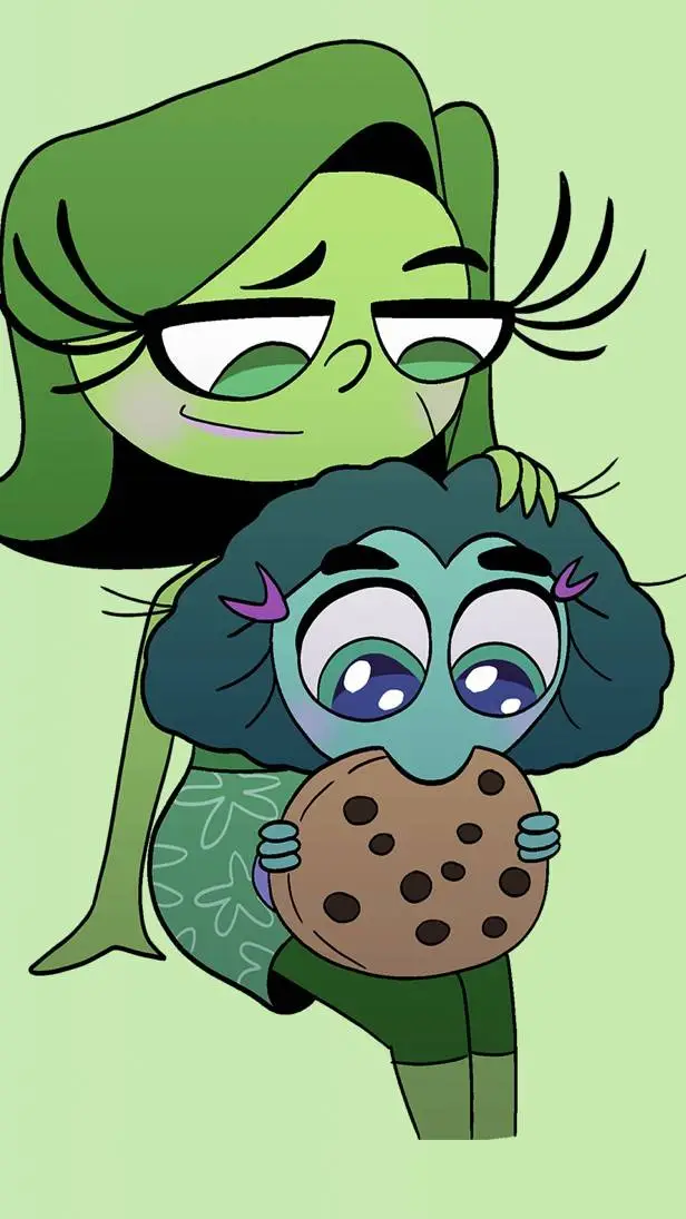 ai character: Disgust and Envy background