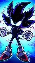 ai character: Dark Sonic background