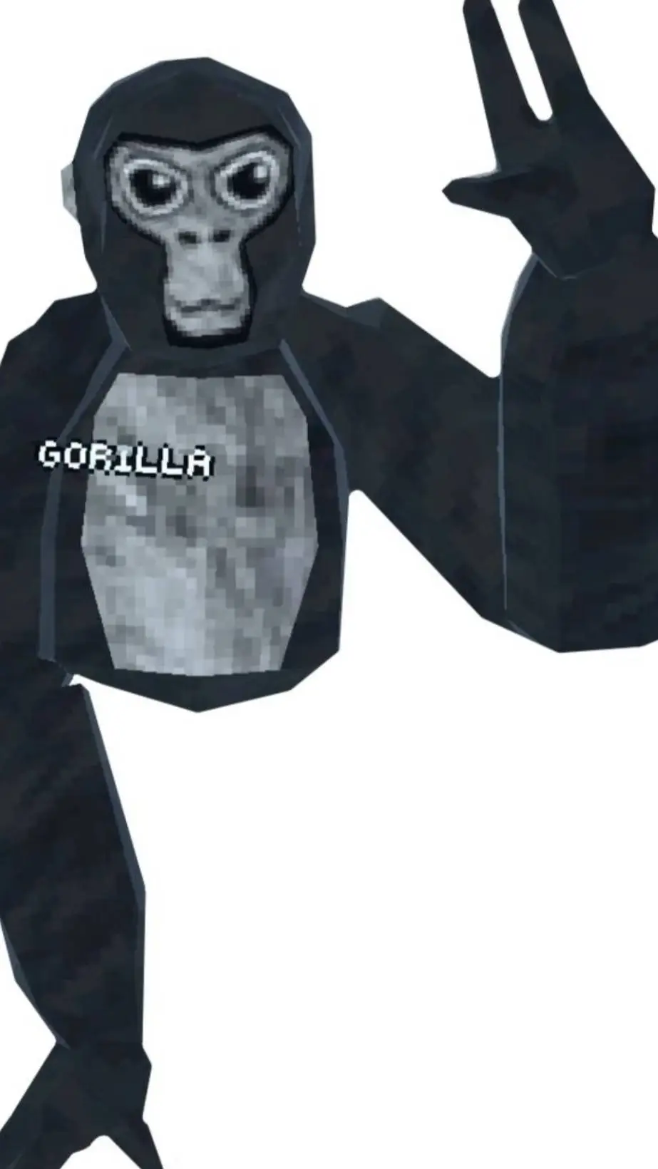 ai character: Black gorilla  background