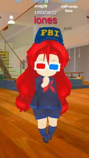 ai character: virtual Android 2 background