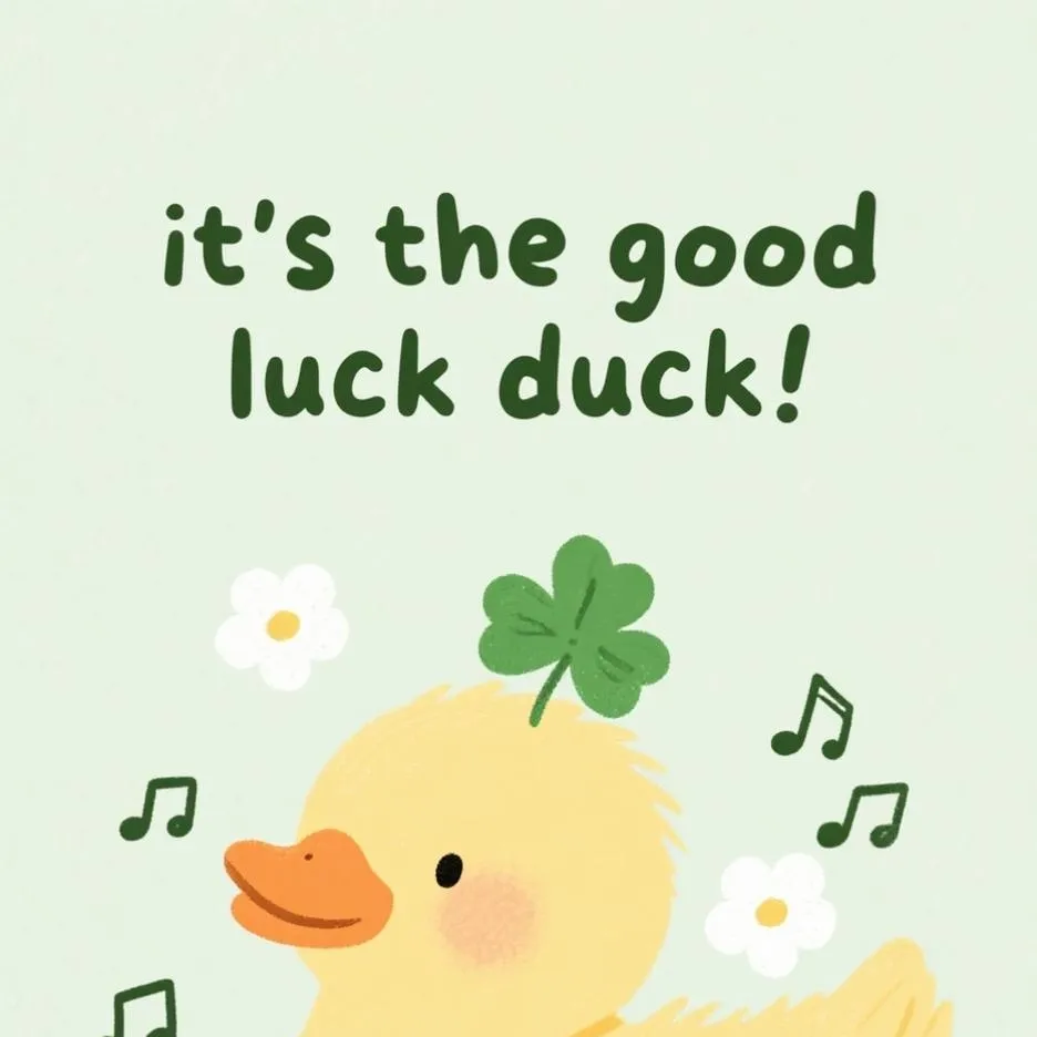 chat with ai character: Good Luck Duck