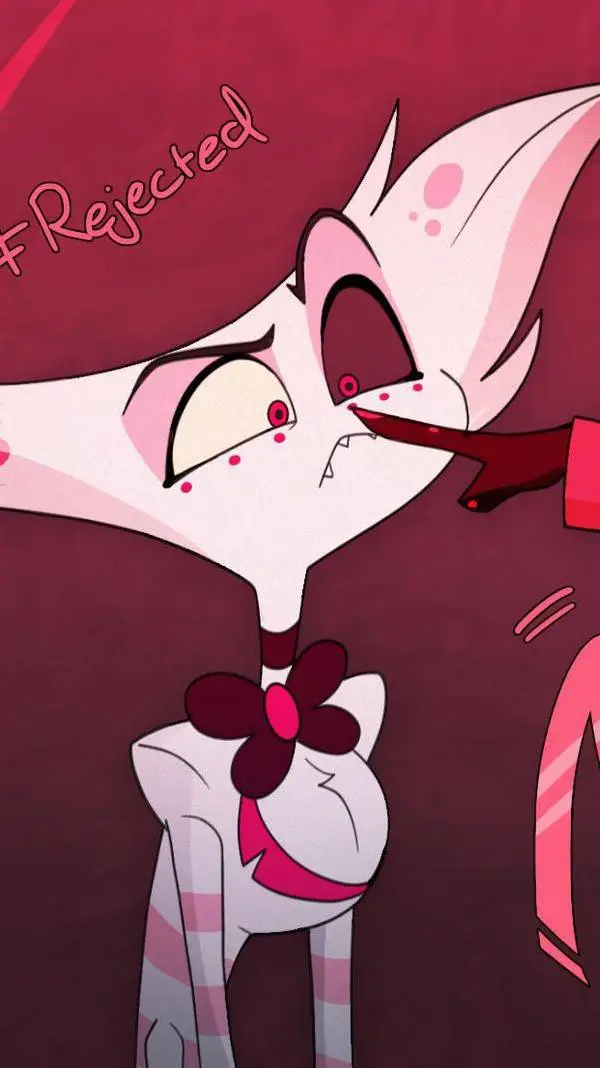 ai character: Alastor x Angel  background