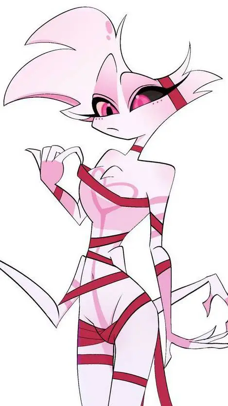 ai character: Angel Dust  background