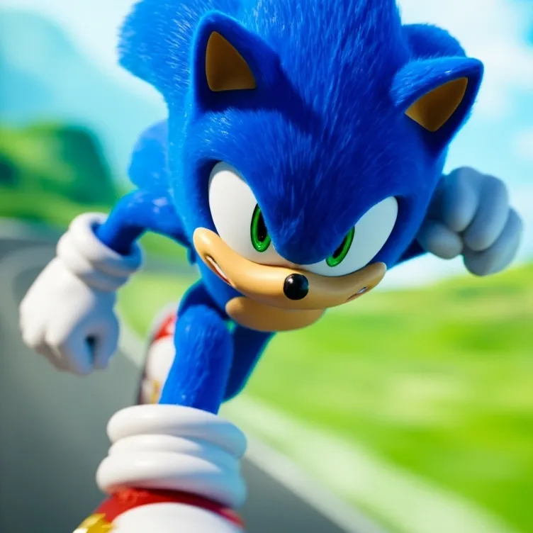 chat with ai character: sonic