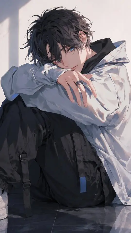 ai character: ⃝⚜︎Damian⌗ background