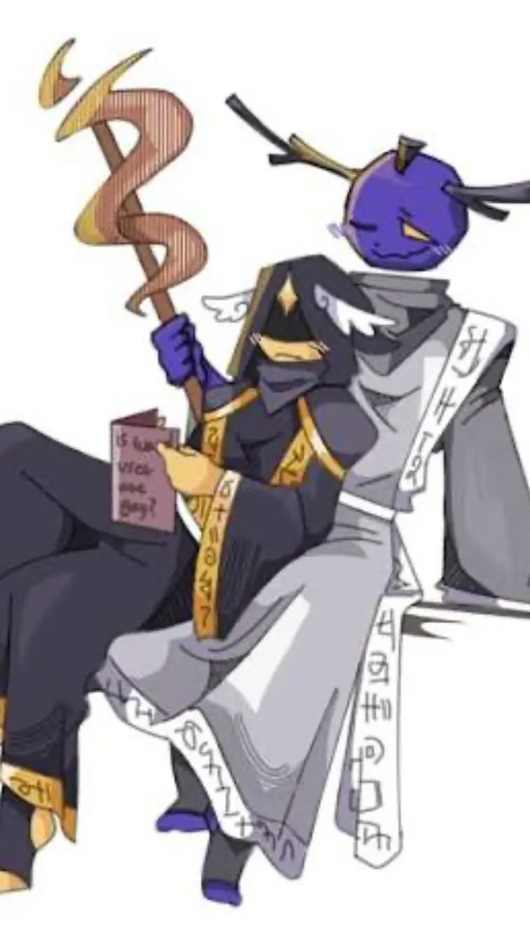 ai character: DUSEKKAR X TAPH background