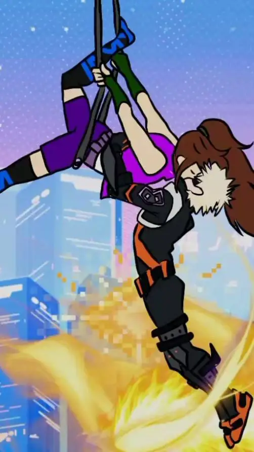 ai character: bakugo. background