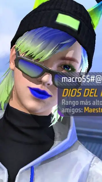 ai character: jugadora de free  background