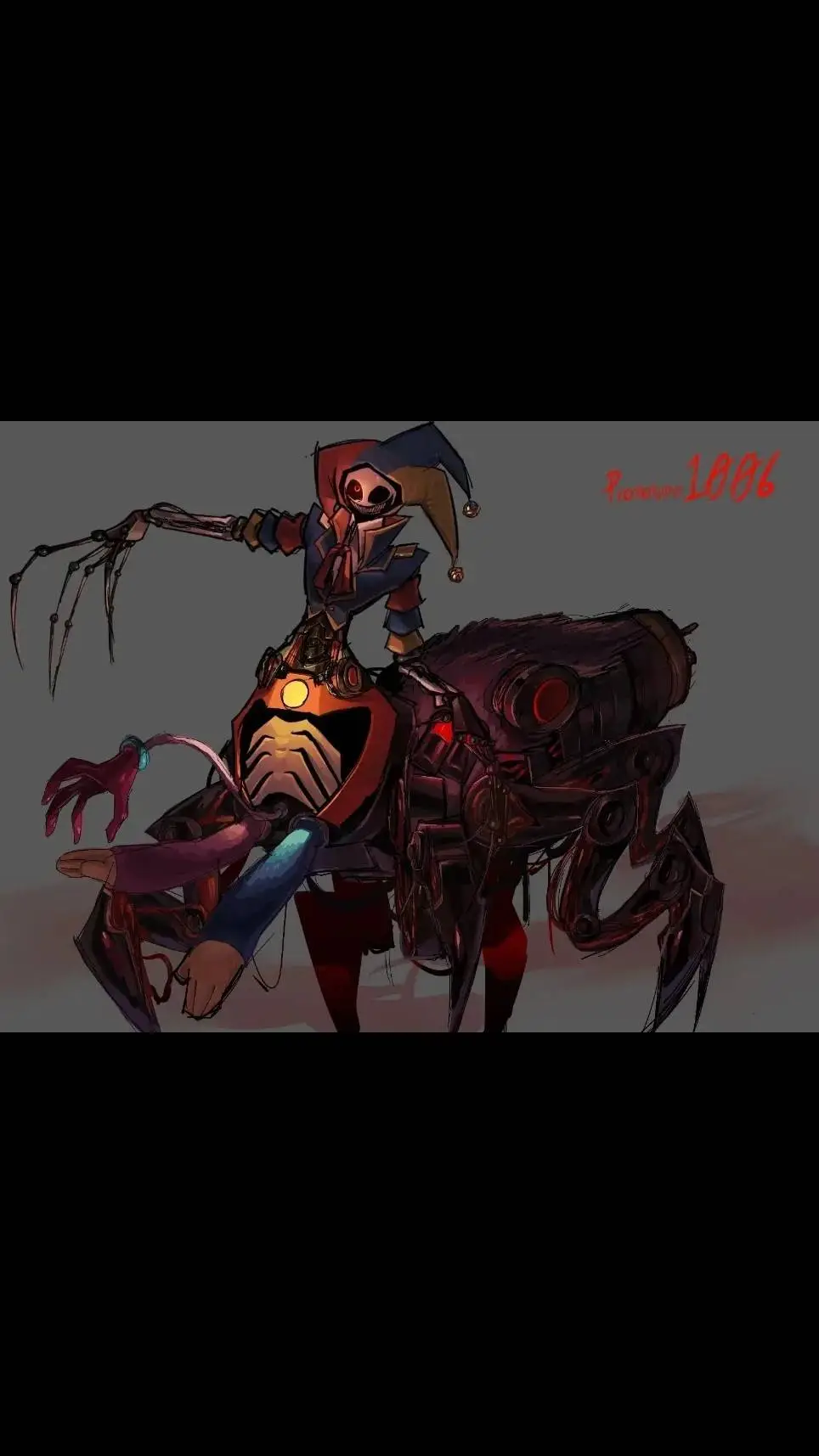 ai character: prototype 1006 background