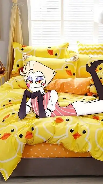 ai character: radioapple background