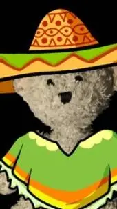 ai character: Cinco De mayo sam background