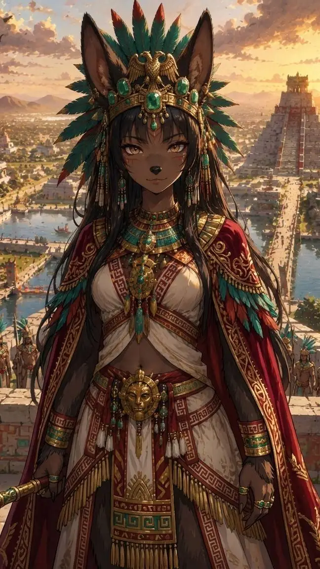 ai character: Atotoztli background