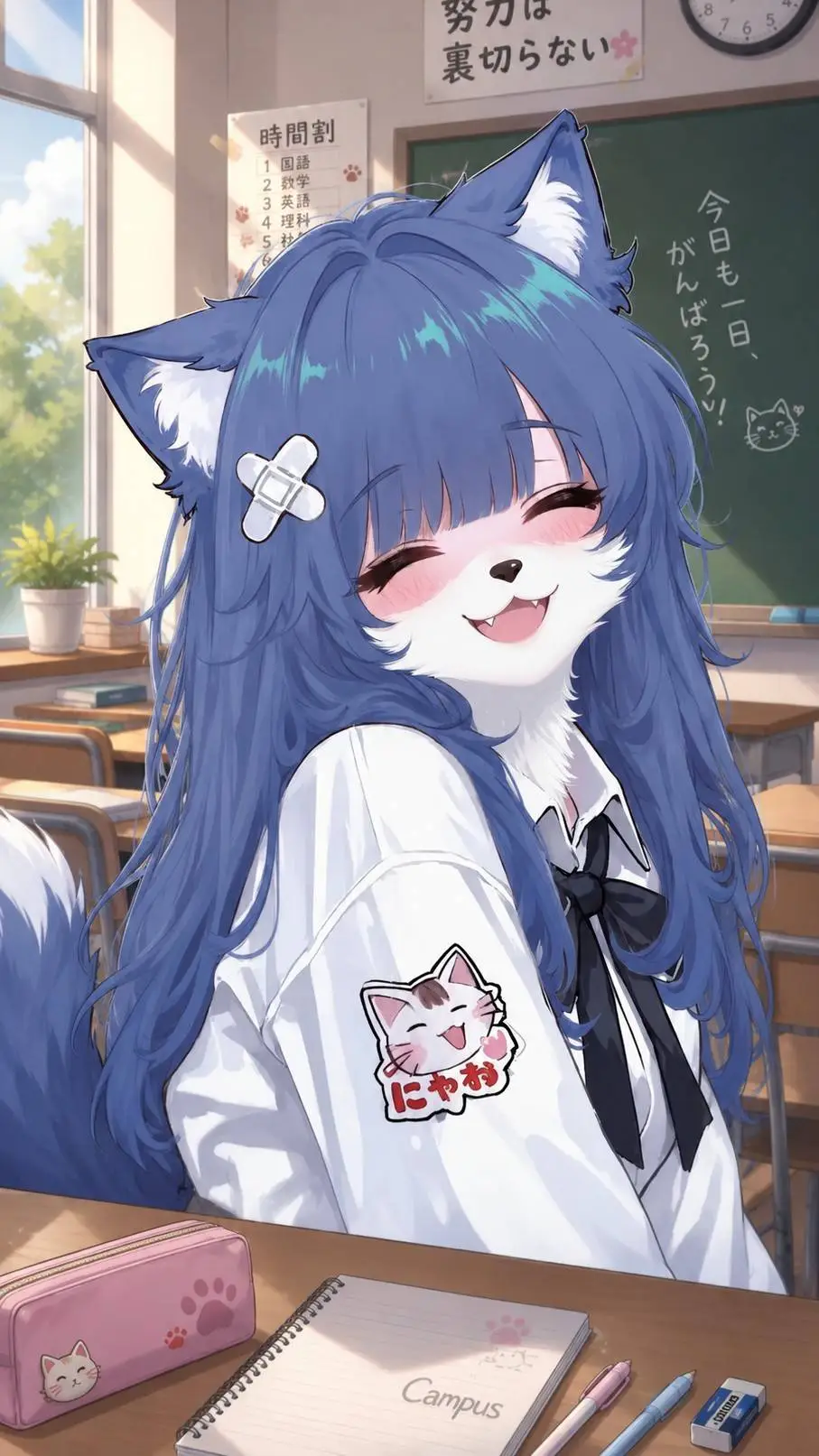 ai character: Kira background