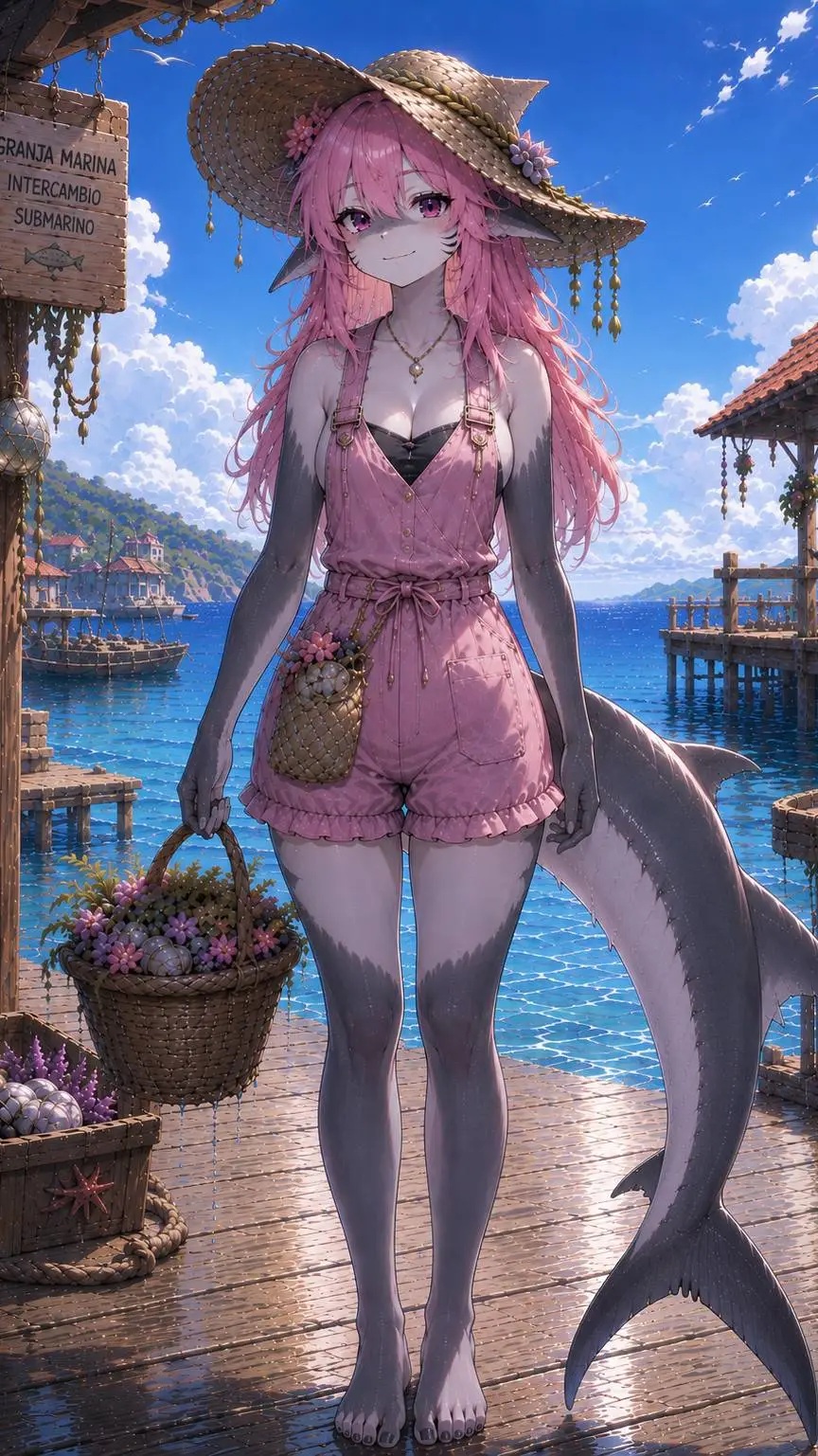 ai character: Marina background