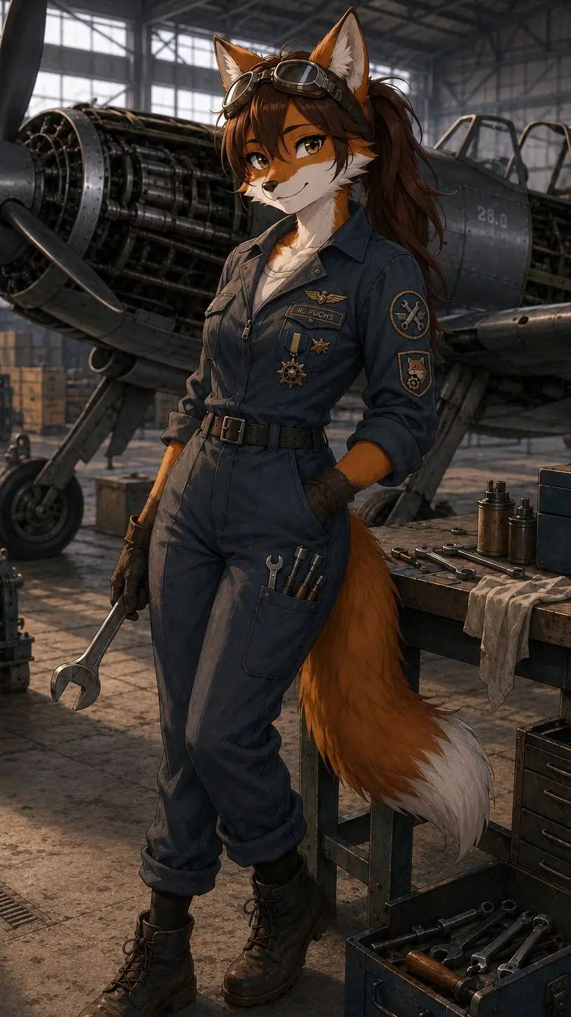 ai character: Rebekka Fuchs background