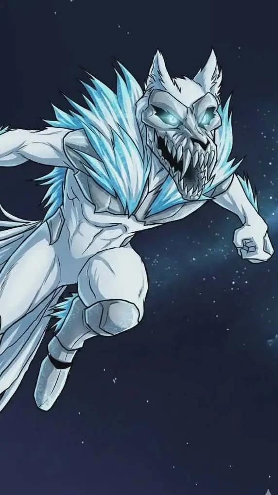 ai character: WinterWolf background