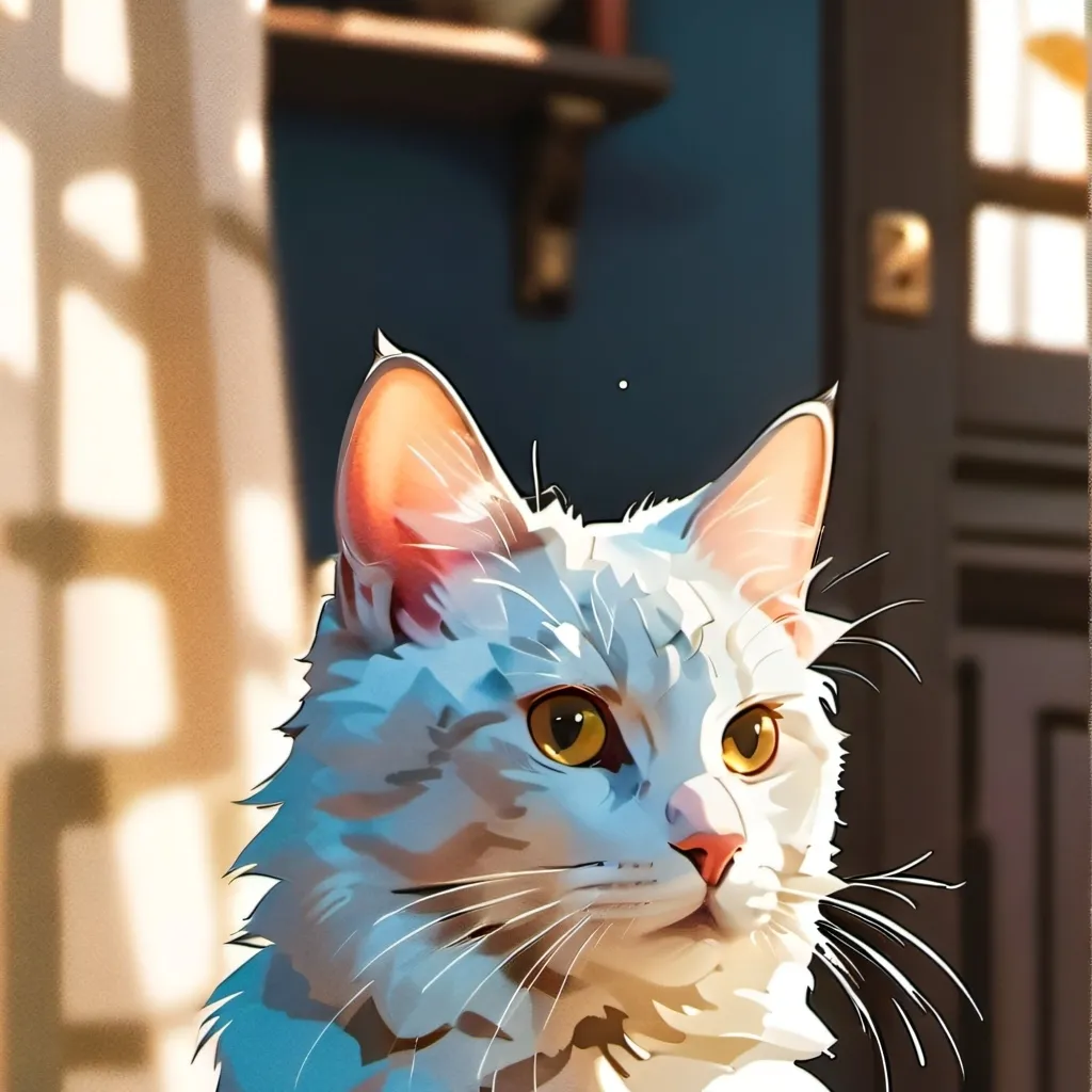 chat with ai character: Кошка:3