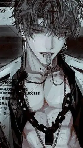 ai character: emosdnah grey background