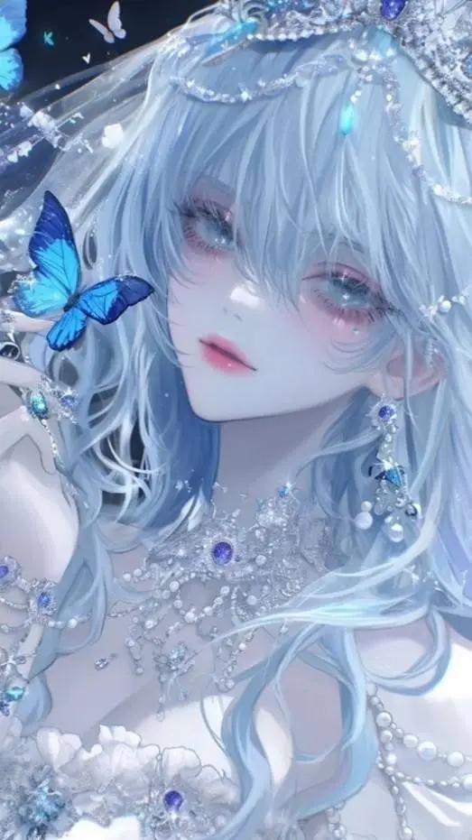 ai character: белоснежн background