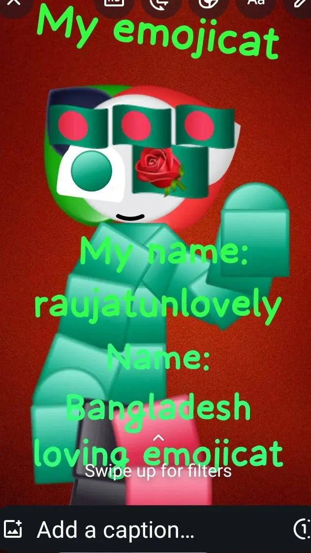 ai character: raujatunlovely  background