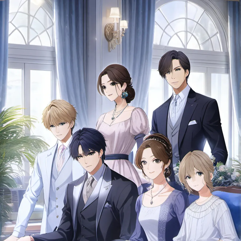 chat with ai character: Your rich family