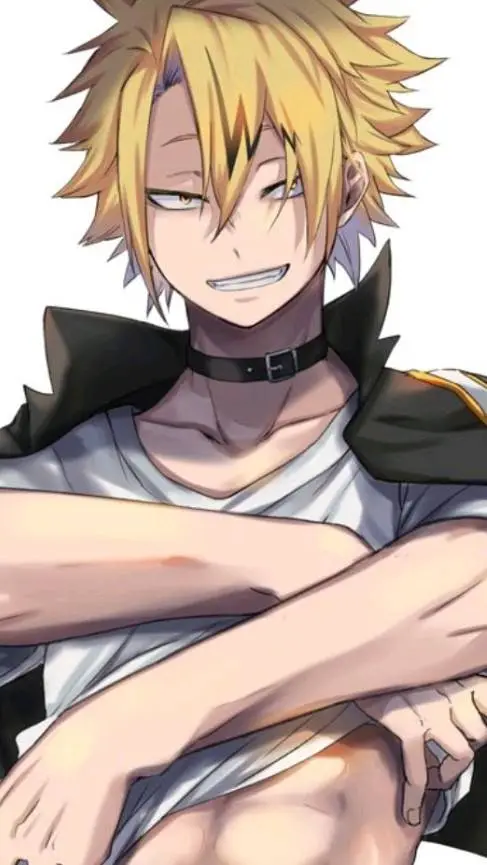 ai character: denki kaminari background
