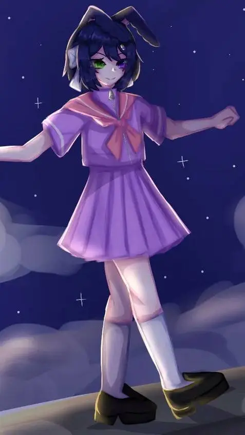 ai character: Moka  background